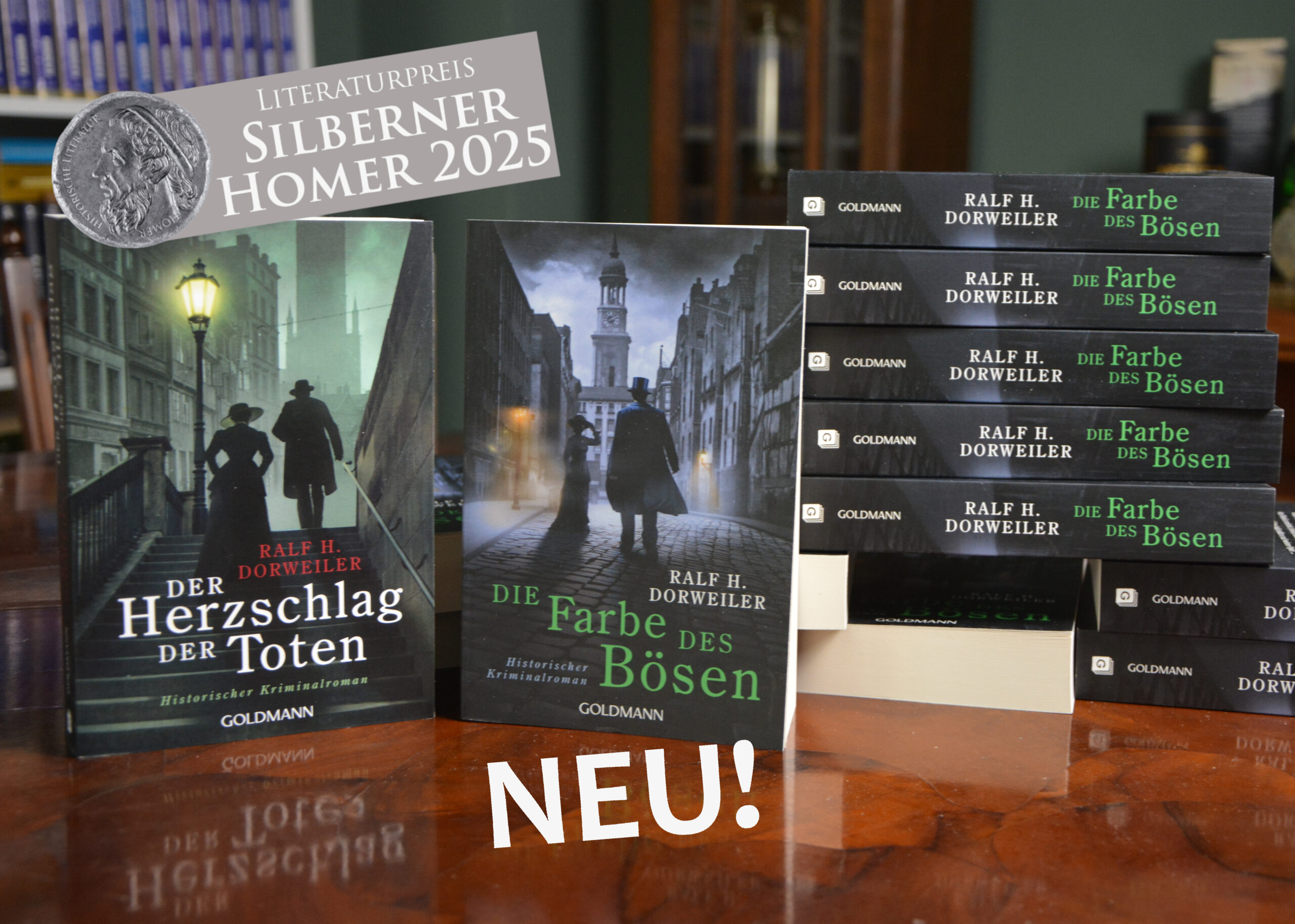 Krimi-Lesung von Ralf H. Dorweiler am Dienstag, 27. Oktober 2026
