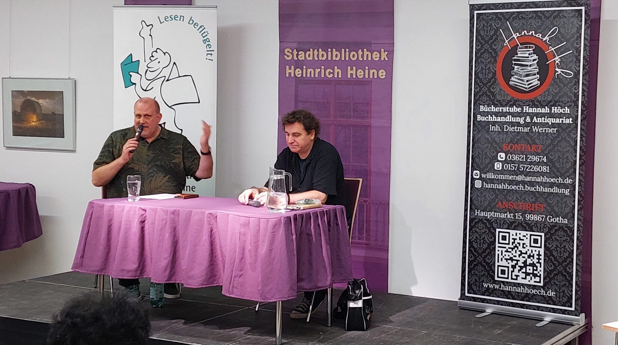 Lesung von Ilko-Sascha Kowalczuk und Bodo Ramelow aus 