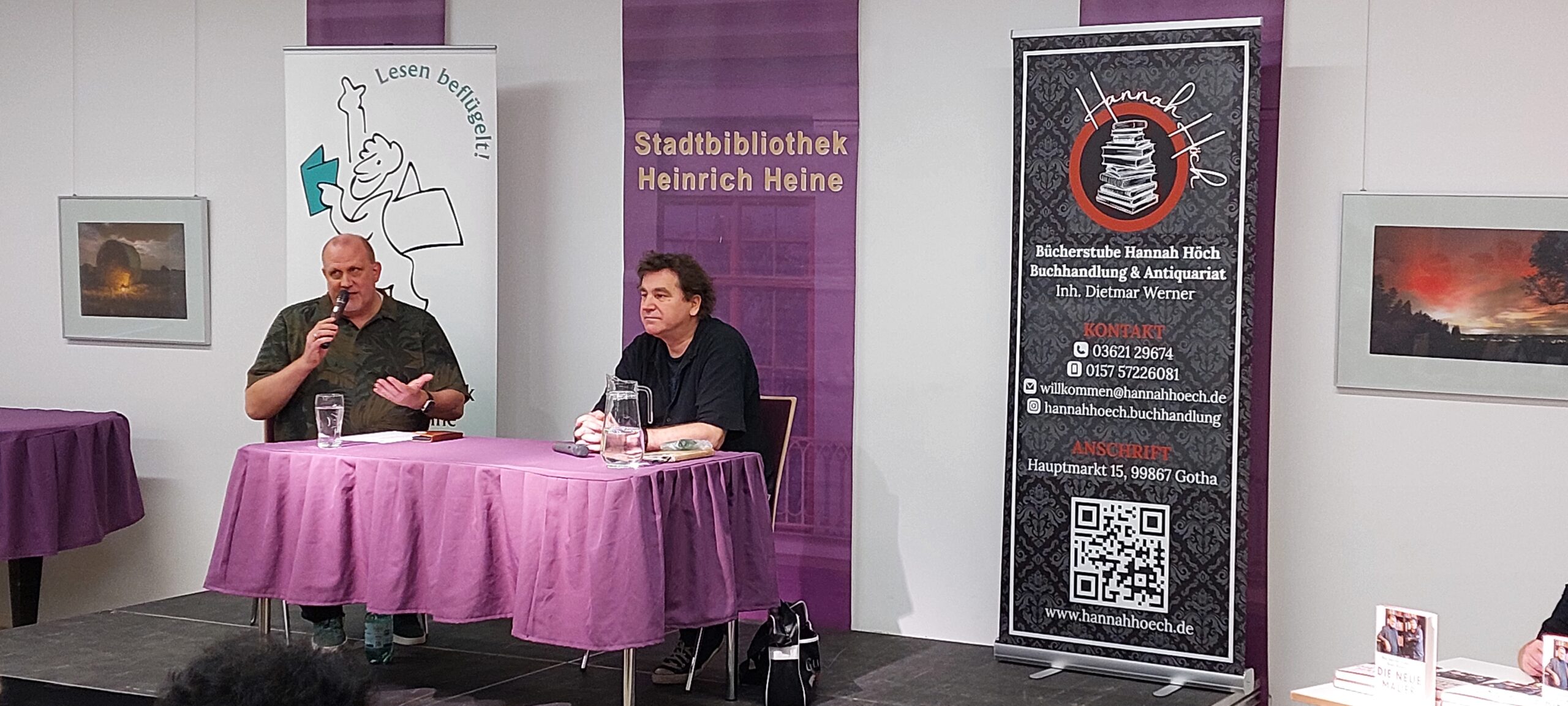 Lesung von Ilko-Sascha Kowalczuk und Bodo Ramelow aus 