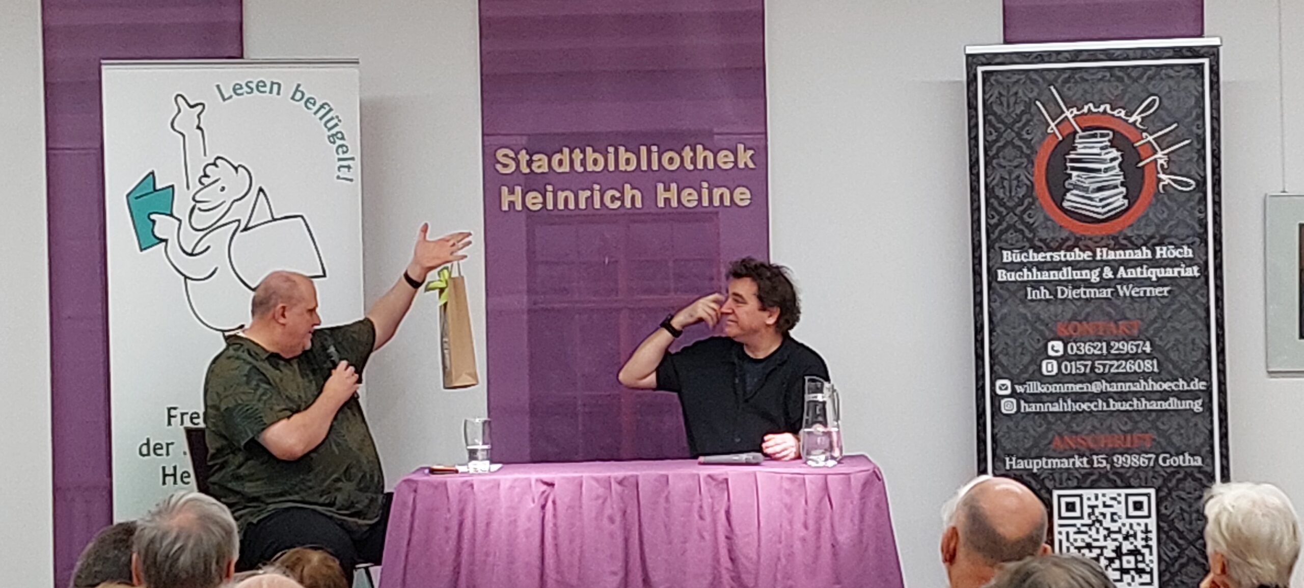 Lesung von Ilko-Sascha Kowalczuk und Bodo Ramelow aus 